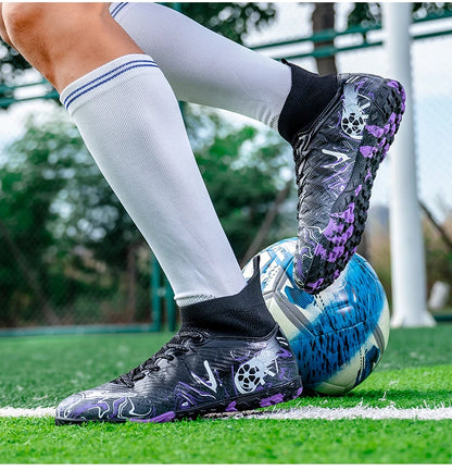 Professionella fotbollsskor för män, halkfria fotbollsskor, unisex, andningsbara, futsal, sport, nya fotbollsskor, dropshipping, ultralätta