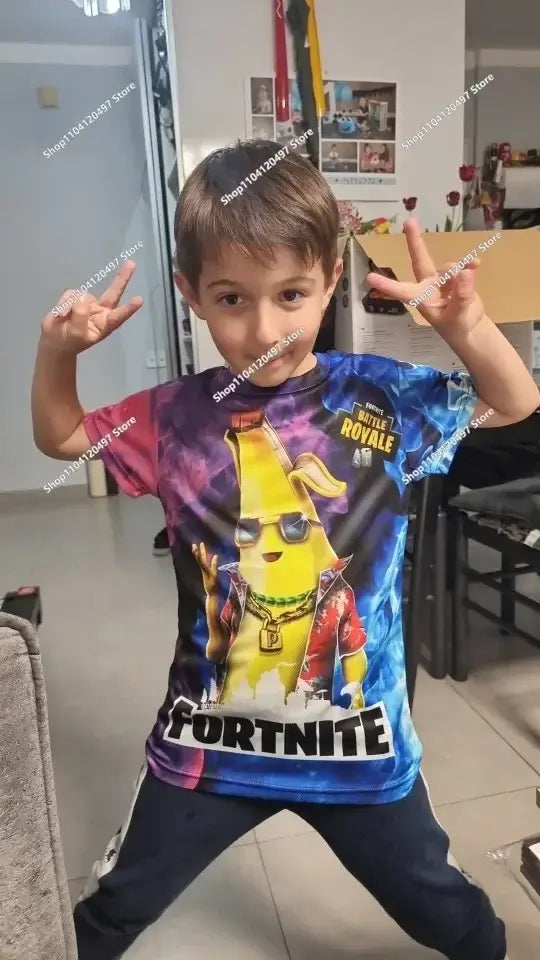 Boys and Girls Hoodies Fortnite Children's Pullover 3D Printed Hoodies Battle Royale Men's Hoodies Autumn Fashion Kids Clothing
