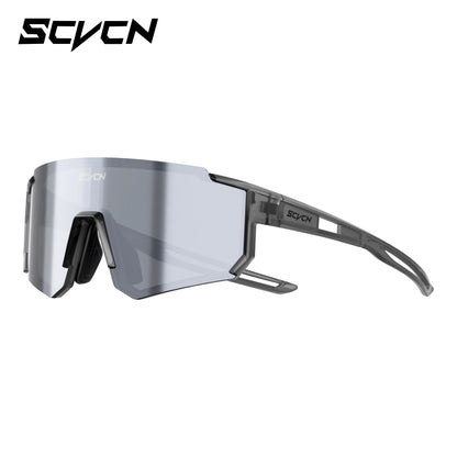 SCVCN Dívčí sportovní sluneční brýle Dětské cyklistické brýle Fotochromatické UV400 Chlapecké baseballové brýle Outdoorové brýle Sluneční brýle na běh a turistiku