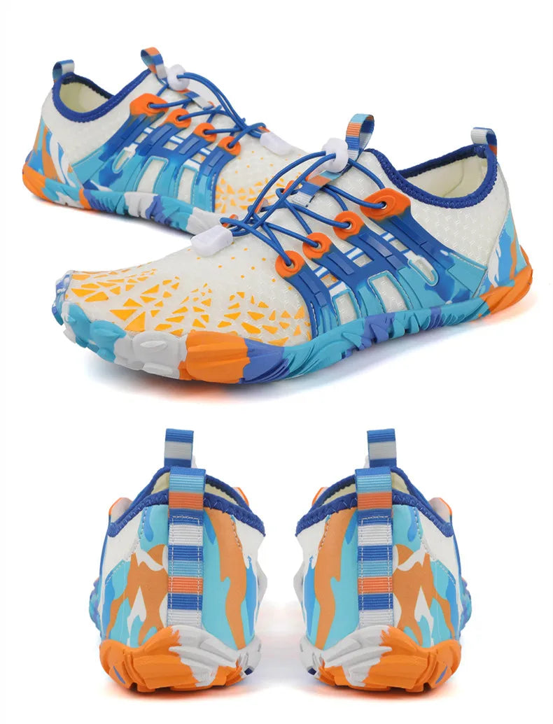 Aqua Shoes Barefoot Beach Shoes Adults Kids Gym Outdoor Training Footwear Unisex Quick-Drying Breathable Sneakers Size 28-46