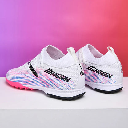 Turf voetbalschoenen Professionele voetbalschoenen voor heren Ademende mesh Jeugdvoetbalschoenen Antislip herensneakers Society Chuteira