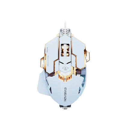 G5 Mechanical E-sports Wired Mouse RGB 9 Button Macro Programming Gaming Mute Mouse 12800 DPI For Desktop Computer Laptop