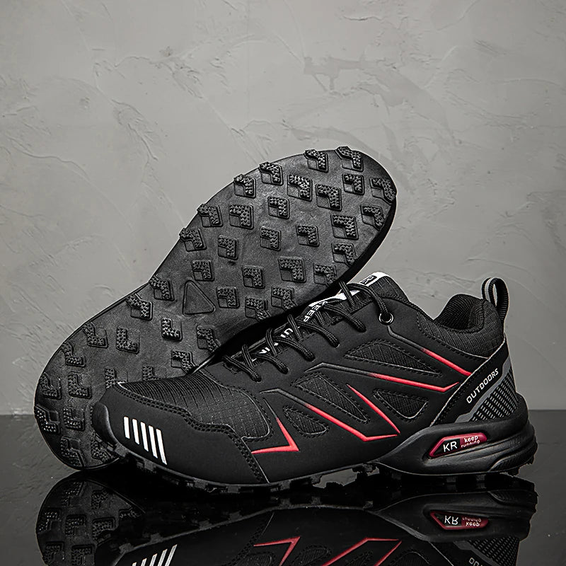 Men's Waterproof Hiking Shoes Non-Slip Hunting Boots Outdoor Tactical Training Sports Shoes Men Walking Hiking Travel Shoes