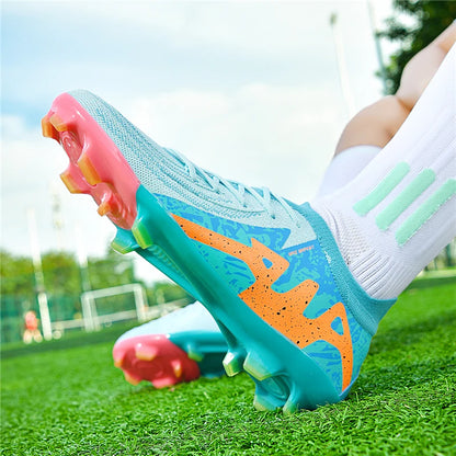 Chaussures de football professionnelles pour hommes, chaussures de foot pour adultes, crampons de football de club, chaussures d'entraînement ultralégères, baskets de football d'extérieur