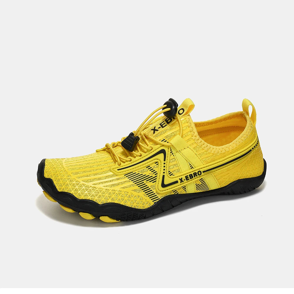 Oiaano Παπούτσια Barefoot Μαύρα με Φαρδύ Μπροστινό Μέρος για Άνδρες, Γυναικεία Αθλητικά Sneakers Unisex, Ανδρικά Υδάτινα Μποτάκια Aqua Beach με Μαλακή Σόλα, Ελαφριά και Διαπνέοντα