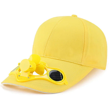 Casquette avec ventilateur Ventilateur de refroidissement USB d'été Casquette de baseball Protection solaire pour le golf en plein air Casquette à visière réglable sur 2 vitesses Casquette de randonnée avec ventilateur
