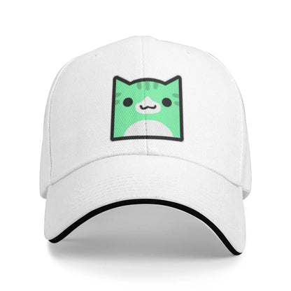 Geometry Gaming Cube Dash Czapki z daszkiem Hip Hop Extreme Demon Czapka typu sandwich Styl unisex Regulowana czapka typu „dad hat” Bieganie Golf