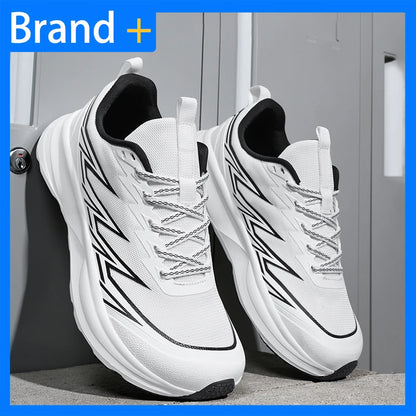 Chaussures de sport pour homme, forme large, confortables, en mesh respirant, pour le fitness en plein air et les trajets quotidiens, polyvalentes