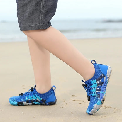 Aqua Shoes Barefoot Beach Shoes Adults Kids Gym Outdoor Training Footwear Unisex Quick-Drying Breathable Sneakers Size 28-46