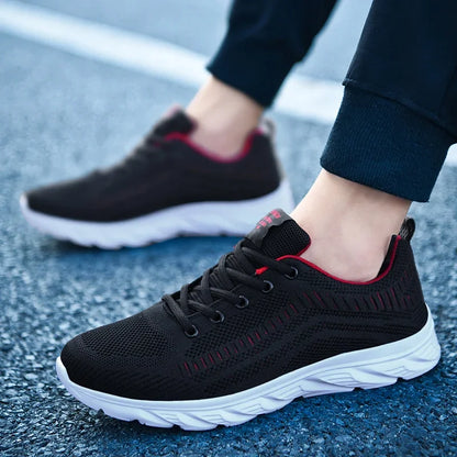 Running Shoes Men Sneakers Fashion Lightweight Trainers Breathable Walking Shoes Comfortable Athletic Sport Shoes for Men
