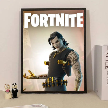 Game F-Fortnite Überraschungsposter als Wohndekoration, Wandbild für Arbeitszimmer und Wohnzimmer