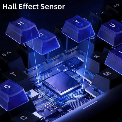 MCHOSE ACE 68 Gaming-Tastatur mit magnetischen Schaltern, Hall-Effekt, Rapid Trigger, programmierbarem RGB, 8K Hz, DKS/MT/TGL/RS/SOCD-Tastatur