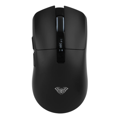 Ratón gaming AULA SC590 PRO con cable/Bluetooth/inalámbrico 2.4GHz, 20000 DPI y sensor PAW3311 con tasa de sondeo de 1000 para Win/Mac/gaming