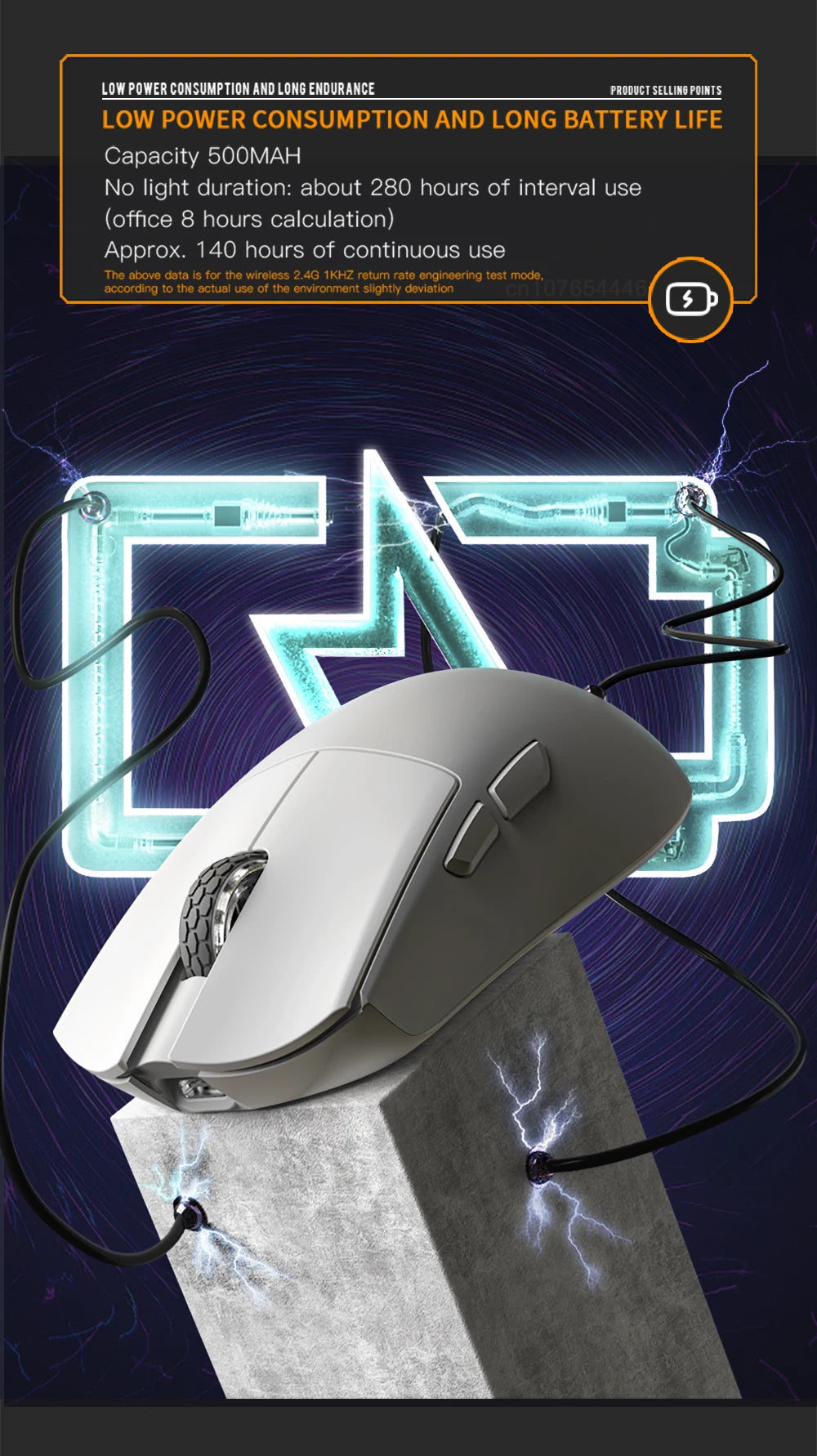 Darmoshark M3Pro gamingmus 2.4G BT trådlös tri-mode PAW3395-sensor N52840 26000DPI för stora händer makrodrivrutin mus för gaming