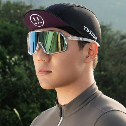 TOSUOD Fahrradmütze – atmungsaktiv, Sonnenschutz, schnell trocknend, hoch elastisch, individueller Stil, Unisex, Outdoor-Sport-Accessoires