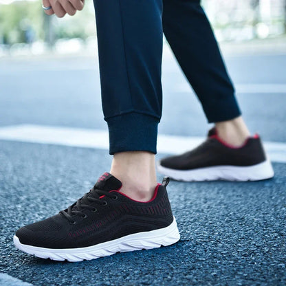 Running Shoes Men Sneakers Fashion Lightweight Trainers Breathable Walking Shoes Comfortable Athletic Sport Shoes for Men