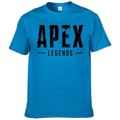 2026 Summer Streetwear T-shirt Men Fashion Casual Clothes Cotton Short Sleeve tshirt Printed Apex Legends T Shirt Harajuku Top