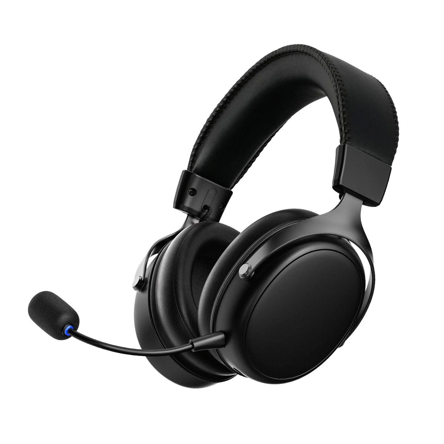 Auscultadores Gaming AKKO Verge S9 com Microfone – Driver de 53mm, Bluetooth 5.3 Sem Fios Quad-Mode, Som Surround 7.1, Auscultadores Gaming Profissionais para FPS