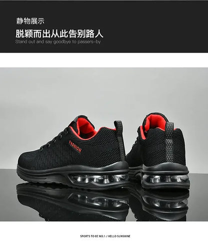 Zapatillas para hombre 2025 nuevas deportivas casuales de moda, transpirables, ligeras para running, cómodas, tallas grandes, calzado de running para hombre