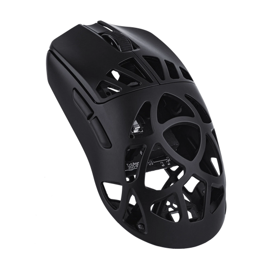 EPOMAKER Carbon X Wired/2.4G/BT Wireless Gaming Mouse 400 to 30,000 DPI Adjustable with PAW3950 Sensor for PC/Mac/Linux