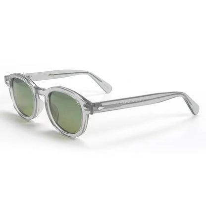 Lunettes de soleil polarisées Johnny Depp LEMTOSH Premium tendance pour homme et femme, montures vintage en acétate, carrées, pour homme et couple