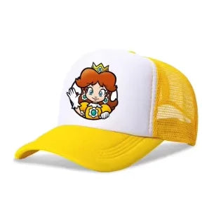 Czapki z daszkiem Mario w stylu casualowym, baseballowe, uniwersalne, z poliestru, dla dzieci, z motywem kierowców ciężarówek, dla dorosłych, z regulacją, akcesoria związane z anime