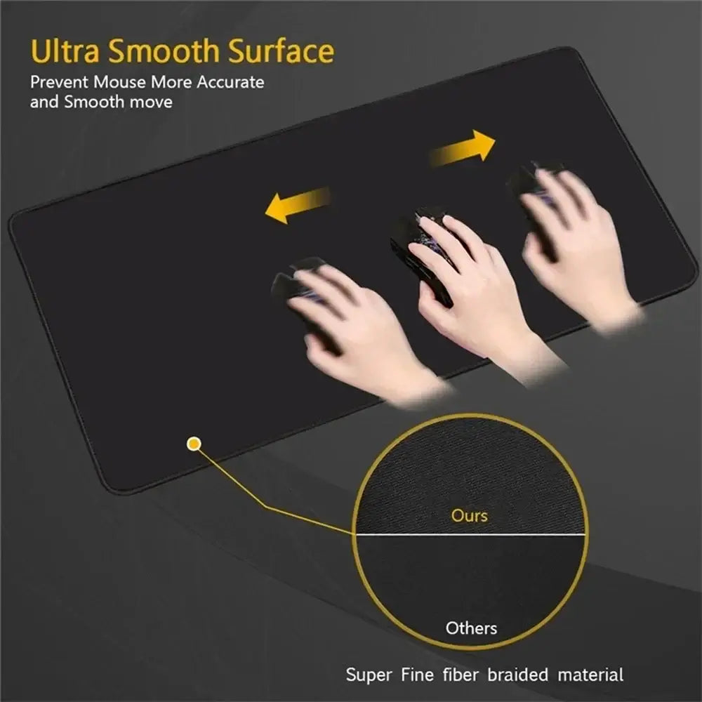 Mouse Pad Overwatch Genji, imprimare HD, pentru gameri pe computer, margine cusută, mouse pad antiderapant XXL90x40cm, suport pentru tastatură și birou PC