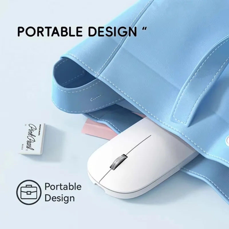 Lenovo Bluetooth Wireless Mouse 2.4G Dual Mode DPI Adjustable Type-C Rechargeable Silent Ergonomic Portable Office Mouse 2026
