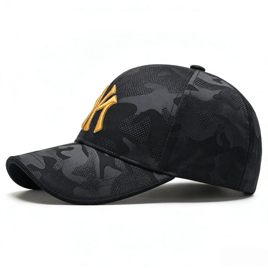 Boné Trucker Bordado Novo para Homem e Mulher, Estilo Dad Hat Tático, Logótipo MY York, Boné de Basebol Snapback NY, Pala de Sol para Verão, Estilo Hip Hop Era