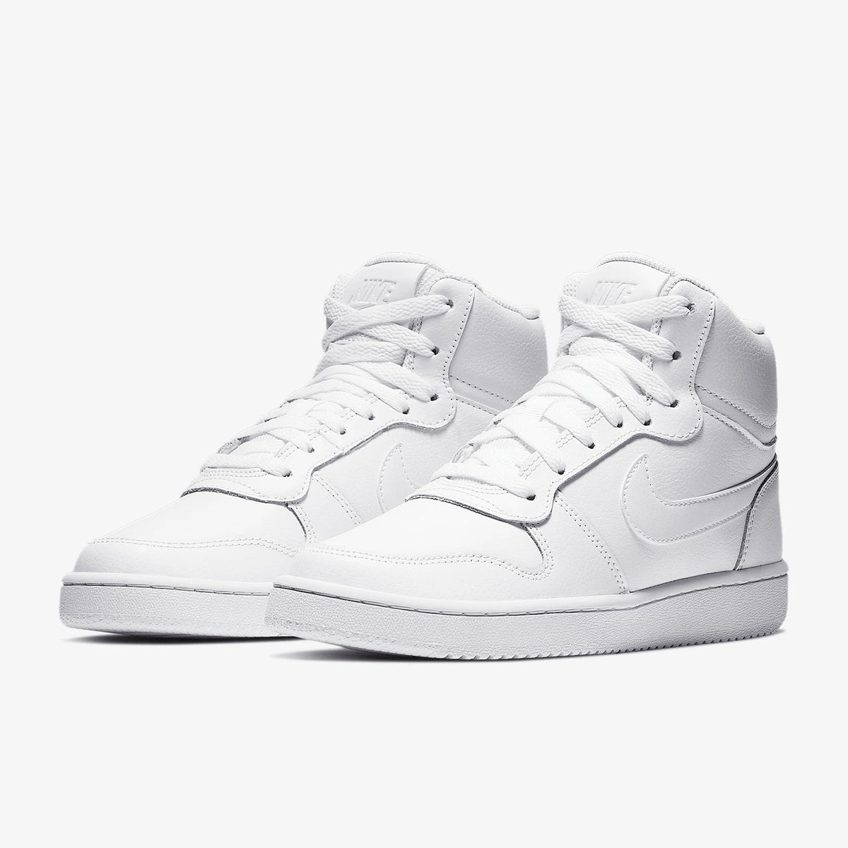 Nike Official Authentic Ebernon Mid Women's Mid-Top Simple Classic Skate Shoes AQ1778-100