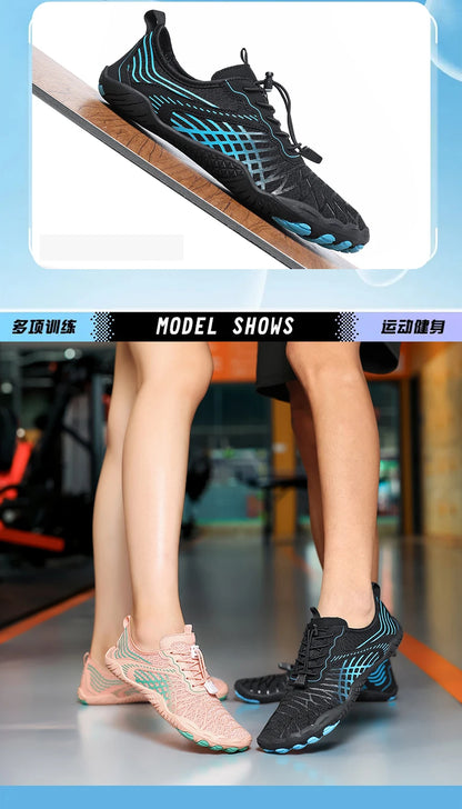 Chaussures neutres et confortables, chaussures pour les pieds nus, chaussures de sports nautiques, chaussures de fitness et de course à pied, chaussures de plein air et de plage, chaussures respirantes à séchage rapide