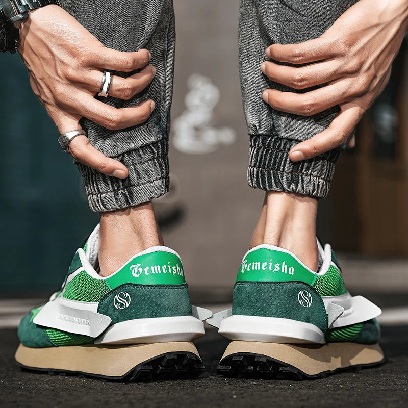 Chaussures de cricket décontractées pour homme, baskets tendance, chaussures Forrest Gump, chaussures de marche, chaussures de tennis, chaussures de sport, chaussures de course sur route