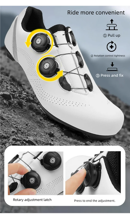 Chaussures de cyclisme Chaussures VTT pour homme Chaussures de course VTT Chaussures de vélo tout-terrain Chaussures de pédalage VTT Compétition de VTT