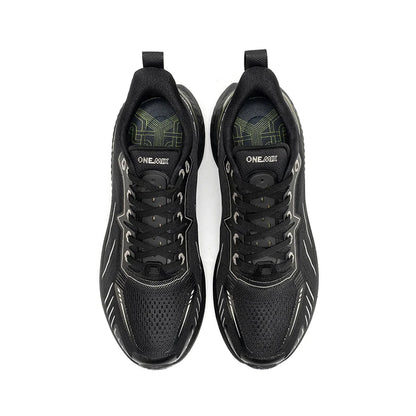 ONEMIX Novos Ténis de Corrida com Amortecimento para Homem, Adequados para Corredores Pesados, com Atacadores, Desportivos, Antiderrapantes, para Exterior, para Mulher e Homem