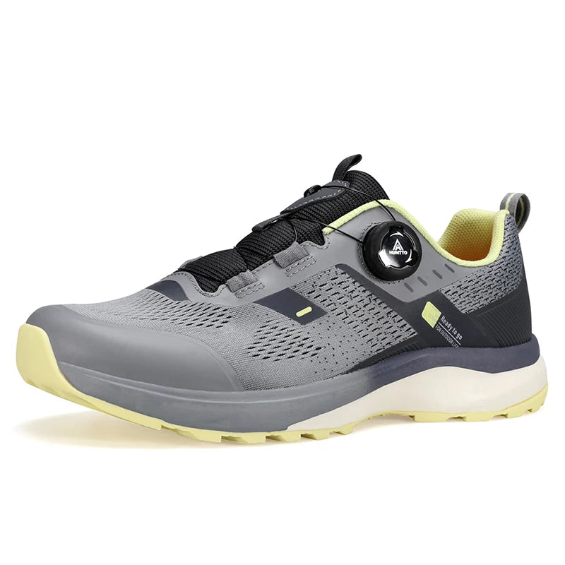 HUMTTO Men's Luxury Designer Trail Sneakers Anti-slip Sports Hiking Breathable Outdoor Trekking Boots