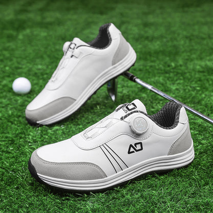 Outdoor Golf shoes, Fashionable New Style Men's and Women's Comfortable Anti-slip Design Hiking shoes, Casual Travel shoes 9