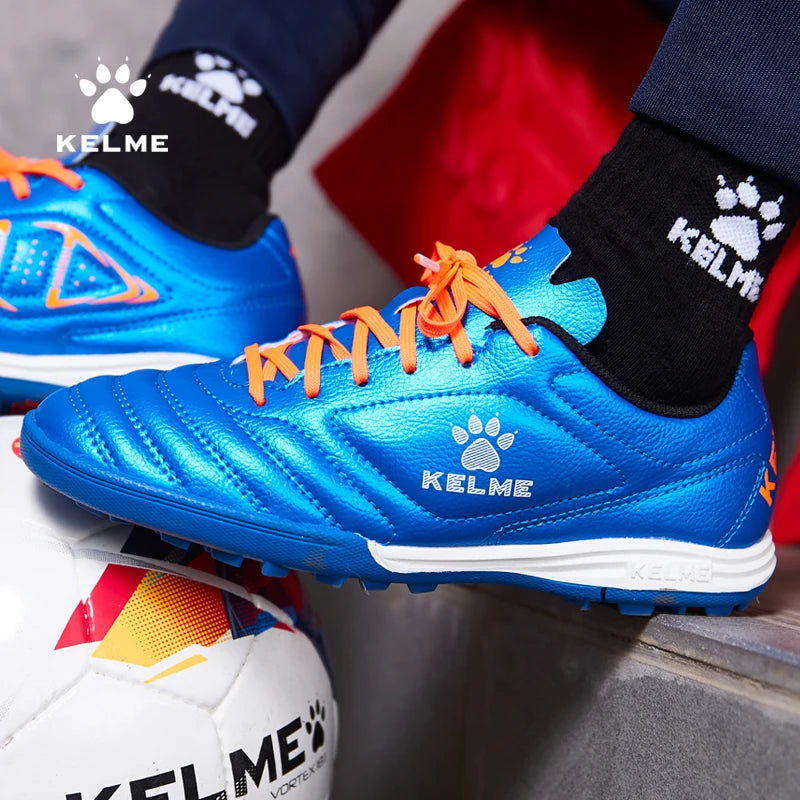 Chaussures de football KELME Men Training TF pour gazon artificiel, antidérapantes, pour jeunes, chaussures de sport AG 871701