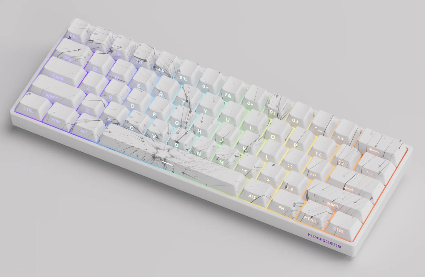 Akko MonsGeek FUN60 PRO&MAX HE Machanical Keyboard Magnetic Switch 60%  Gaming Keyboard Rapid Trigger 8K Custom Keyboard