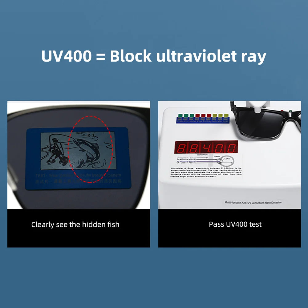 Pánské retro obdélníkové polarizované sluneční brýle VIVIBEE, matně černé brýle s ochranou UV400, dámské stylové brýle pro venkovní aktivity a řízení