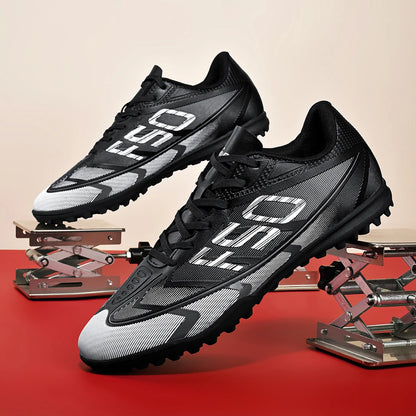 Leichte Herren-Fußballschuhe TF mit Nocken, robuste Outdoor-Sportschuhe, verschleißfest und rutschhemmend
