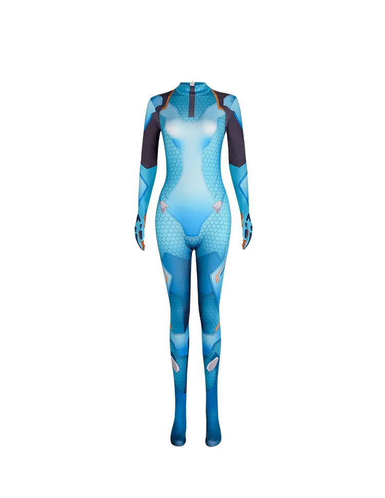 Σετ στολής cosplay Juno από το παιχνίδι Overwatch 2 με περούκα, πλήρες κοστούμι Support Hero, ρούχα για Halloween και καρναβάλι, Juno Teo Minh, για γυναίκες και κορίτσια