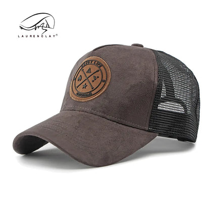 Korean Version Mesh Baseball Cap Men Women Summer Spring Sunscreen Shade Sun Hat Casual Versatile Hard Top Women Suncap Male