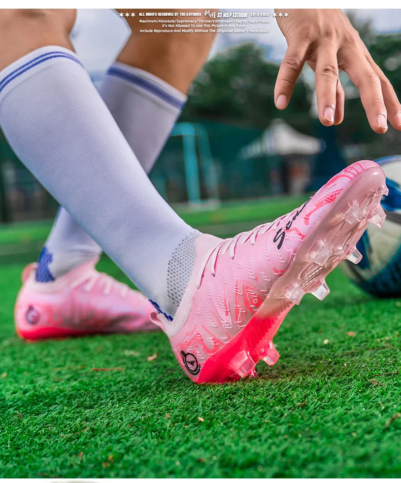 Professional Soccer Sneakers for Men and Women High Quality Fashion Men's Football Cleats Large Size 46 Futsal Shoes Men's Trainers